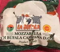 Mängden socker i Mozzarella di bufala campana