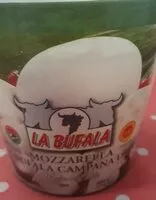 Mängden socker i Mozzarella di bufala campagne d'OP