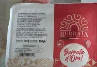 Mängden socker i Burrata campana