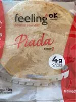 Mängden socker i Piada