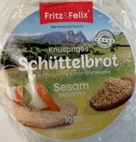 Mängden socker i Pane croccante alla segale con sesamo