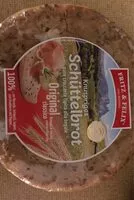 Mängden socker i Schüttelbrot