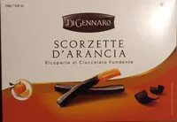 Mängden socker i Scorzette d'arancia