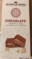 Mängden socker i Cioccolato al latte