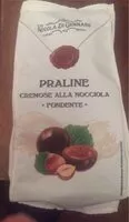 Mängden socker i Praline cremose alla nocciola