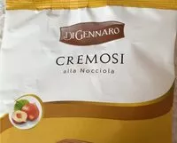 Mängden socker i Cremosi alla nocciola
