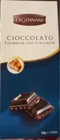 Mängden socker i Cioccolato fondente con croccante