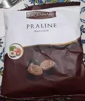 Mängden socker i Praline nocciola