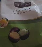 Mängden socker i Pralline Limone e Pistacchio