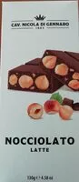 Mängden socker i Nocciolato