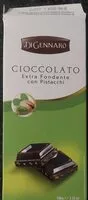 Mängden socker i Cioccolato extra fondente con pistacchi