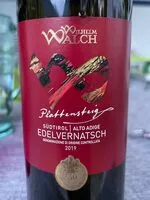 Mängden socker i Plattensteig Edelvernatsch Rotwein