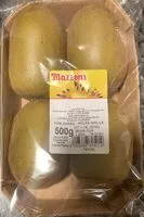 Mängden socker i Kiwi soreli - polpa gialla