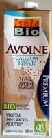 Mängden socker i Avoine source de calcium