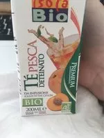 Mängden socker i Te pesca deteinato