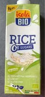 Mängden socker i Rice o% sugars