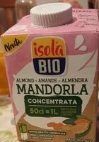 Mängden socker i Mandorla concentrata