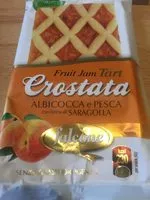 Mängden socker i Cuore di crostata