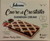 Mängden socker i Cuore di crostata gianduia cream