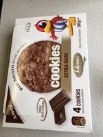 Mängden socker i Biscotti Cioccolato Cookies Extra Fondente