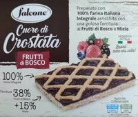 Mängden socker i Cuore di crostata frutti di bosco