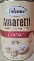 Mängden socker i Amaretti morbidi classici