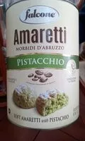 Mängden socker i Amaretti morbidi al pistacchio