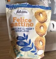 Mängden socker i Ciambelline allo yogurt e farina di riso