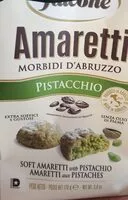 Mängden socker i Amaretti morbidi d'Abruzzo al pistacchio