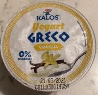 Mängden socker i Yogurt Greco Vaniglia