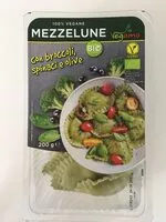 Mängden socker i Mezzelune vegane