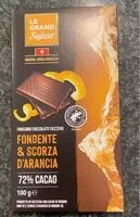 Mängden socker i Fondente e scorza di arancia