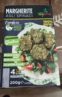 Mängden socker i Margherite agli spinaci vegamo