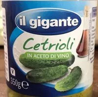 Mängden socker i Cetrioli in aceto di vino