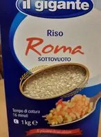 Mängden socker i Riso Roma