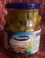 Mängden socker i Verdure e funghi per insalata di riso