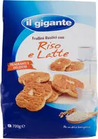 Mängden socker i Frollini rustici con riso e latte