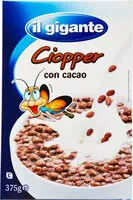 Mängden socker i Cioppe con cacao
