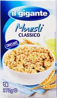 Mängden socker i Muesli classico