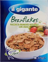 Mängden socker i Branflakes fiocchi di frumento integrale con crusca