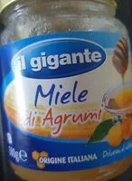 Mängden socker i Miele di agrumi