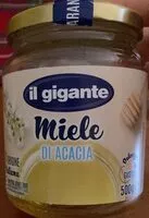 Mängden socker i Miele di acacia