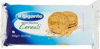 Mängden socker i Biscotti frollini ai cereali