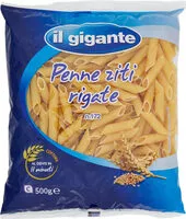 Mängden socker i Penne ziti rigate n