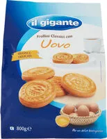 Mängden socker i Frollini classici con uovo