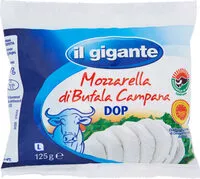 Mängden socker i Mozzarella di bufala campana dop