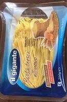 Mängden socker i Pasta fresca all’uovo