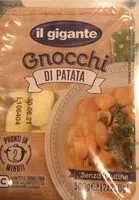 Mängden socker i Gnocchi di patate