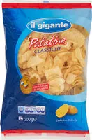 Mängden socker i Patatine classiche