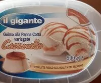 Mängden socker i Gelato alla panna cotta variegato